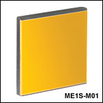 Square Protected Gold Mirrors: 800 nm - 20 µm