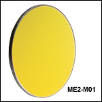 Round Protected Gold Mirrors: 800 nm - 20 µm