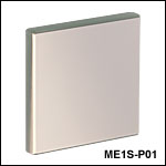 Square Protected Silver Mirrors: 450 nm - 20 µm