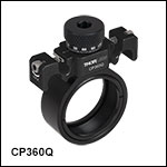 Drop-In, Pivoting 30 mm Cage Mount with Flexure Lock, 360° Rotation