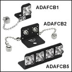 FC/PC to FC/PC L-Bracket, Wide-Key-Slot Mating Sleeves
