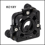 30 mm Cage-Compatible SM1-Threaded Kinematic Mount with Slip Plate