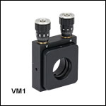 Ø1in Kinematic Mirror Mount with Vertical Drives