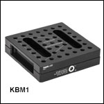 Lockable Kinematic Breadboard: 3.94in x 3.94in (100 mm x 100 mm)