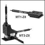 12 mm (0.47in) Motorized Translation Stages