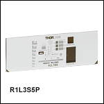 Combined Resolution and Distortion Test Target, 3in x 1in Combined Resolution and Distortion Test Target, 3in x 1in