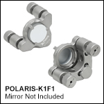 Ø1in Polaris Low-Distortion Kinematic Mounts, 2 Adjusters