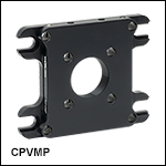 Vertical Mounting Plate for 30 mm and 60 mm Cage Systems