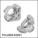 Polaris<sup>®</sup> Ø1/2in Kinematic Mirror Mounts, 2 Adjusters