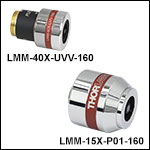 Reflective Objectives, 160 mm Back Focal Length
