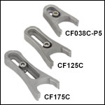 Clamping Forks with Captive Screws for Ø1.25in Pedestal Bases