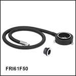 Microscope Ring Illuminator for the OSL2 and OSL2IR Light Sources