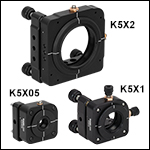 5-Axis Kinematic Optic Mounts