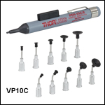 Manual Vacuum Pick-Up Tool Kit, 10 Interchangeable Tips