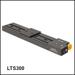 300 mm Linear Translation Stage with Integrated Controller, Stepper Motor