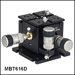 3-Axis MicroBlock Stage with Compact Differential Adjusters