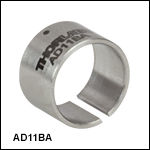 Ø1/2in Unthreaded Adapters with Smooth Internal Bore