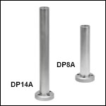Ø1.5in Damped Mounting Posts for Breadboard or Optical Table Mounting