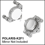 Ø2in Polaris<sup>®</sup> Low-Distortion Kinematic Mount, 2 Adjusters