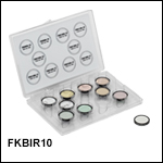 Hard-Coated NIR Bandpass Filter Kit, 10 - 12 nm FWHM