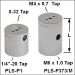 Ø1in (Ø25.0 mm) Posts for Polaris<sup>®</sup> Mirror Mounts, One Mounting Hole