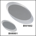 UV Fused Silica Brewster Windows, Uncoated