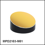 Ø2in Off-Axis Parabolic Mirrors, Protected Gold Coating
