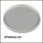 UV Fused Silica Wedged Windows, AR Coating: 245 - 400 nm