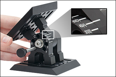 How to change the angle of the AP180