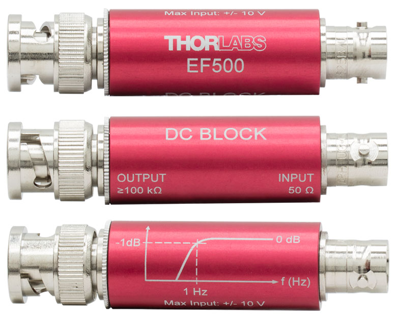 DC Block Electrical Filters, Coaxial