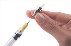 Add Epoxy to Connectors Using this Syringe