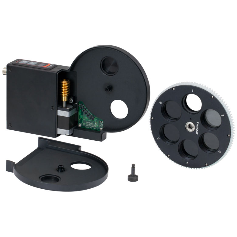 Motorized Filter Wheels, Stepper Motor Driven