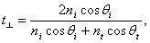 Fresnel Equation 2