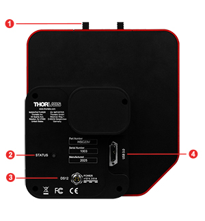Fiber Ports of the TOF1550