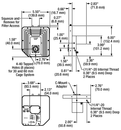 Drawing of a HSC23V System