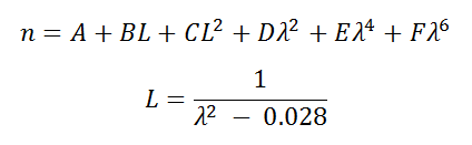 Herzberger Equation