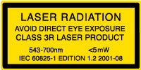 Class 3R Laser Product