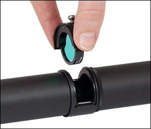 Lens Tube Filter Mount in Lens Tube System
