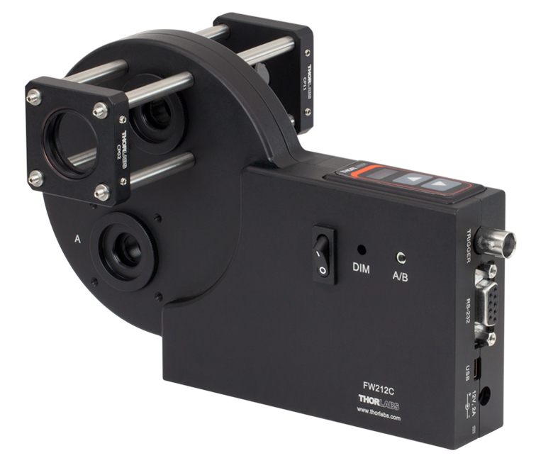 Motorized Filter Wheels, Stepper Motor Driven