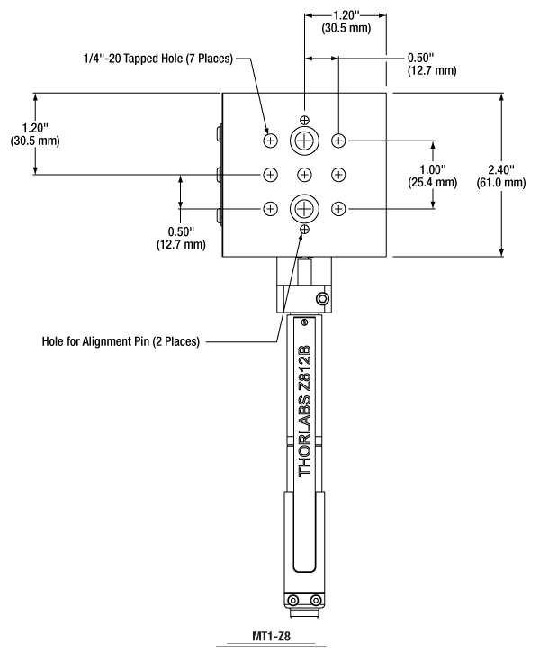 12 mm (0.47") Motorized Translation Stages