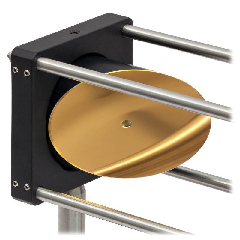OffAxis Parabolic Mirrors with Through Holes, Protected Gold Coating