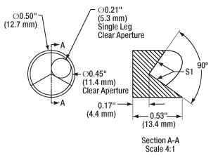 Replicated Retroreflector Schematic