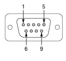Female DB-9 Pin Diagram