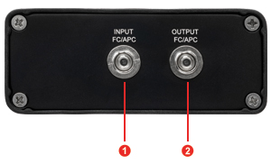 Fiber Ports of the TOF1550