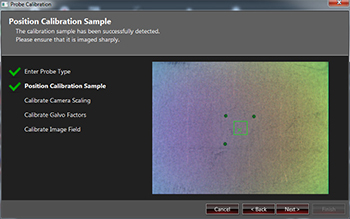 OCT Software Probe Calibration