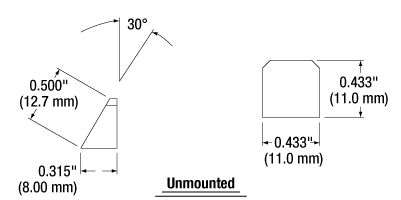 Schematic of Unmounted Anamorphic Prism Pairs