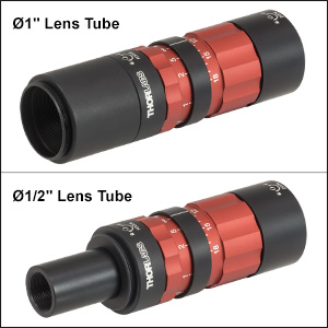 Zoom Fiber Collimators with Lens Tubes