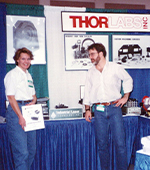 Founder and CEO, Alex Cable, Attending a Tradeshow