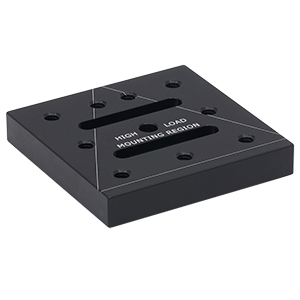 KBT3X3 - Top Plate Only of the KB3X3 Kinematic Base, 1/4in-20 Mounting