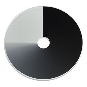 NDC-50C-2 - Unmounted Continuously Variable ND Filter, Ø50 mm, OD: 0.04 - 2.0